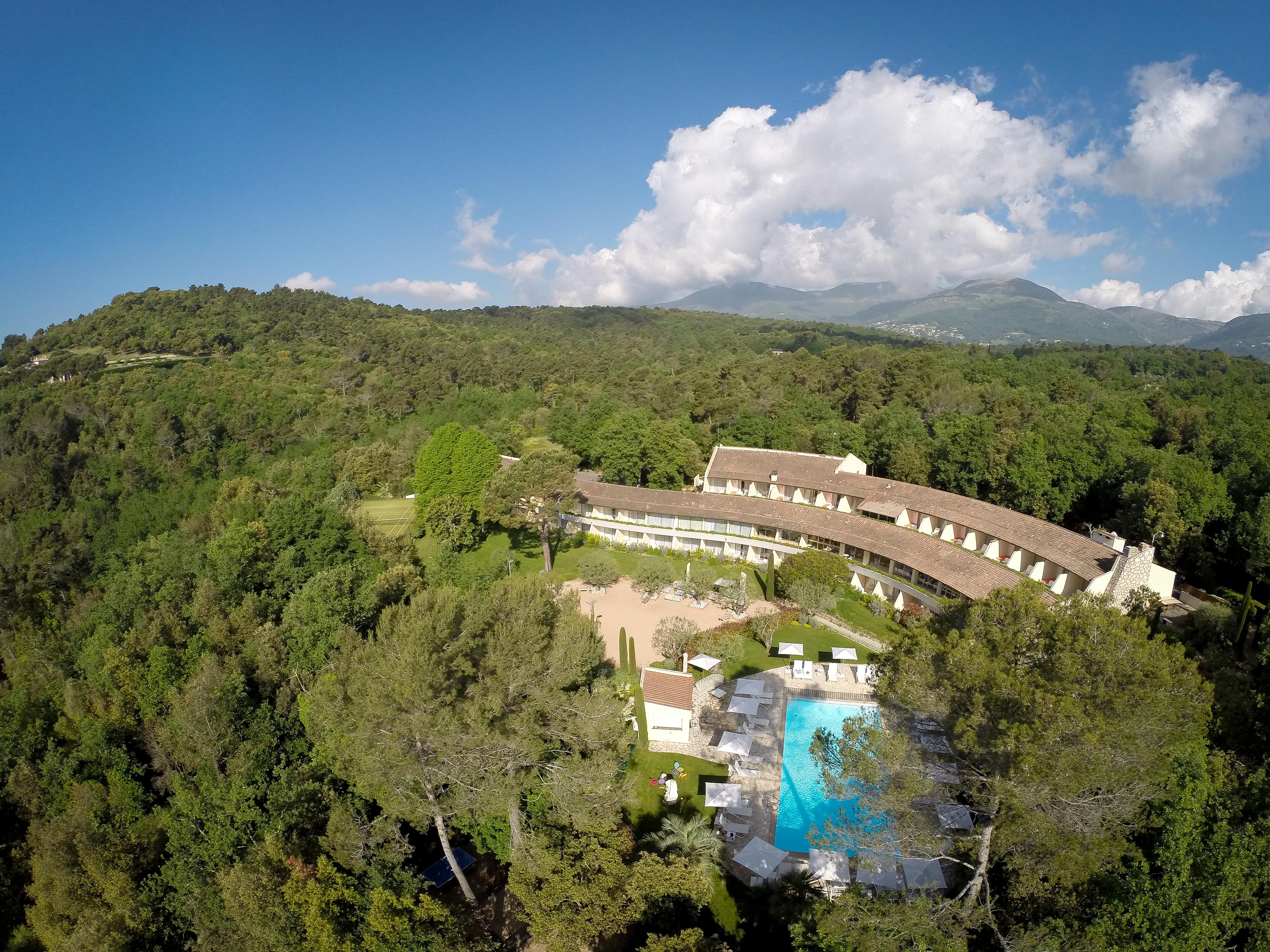 Hotel Restaurant La Vague De Saint Paul Saint-Paul-de-Vence Exterior foto