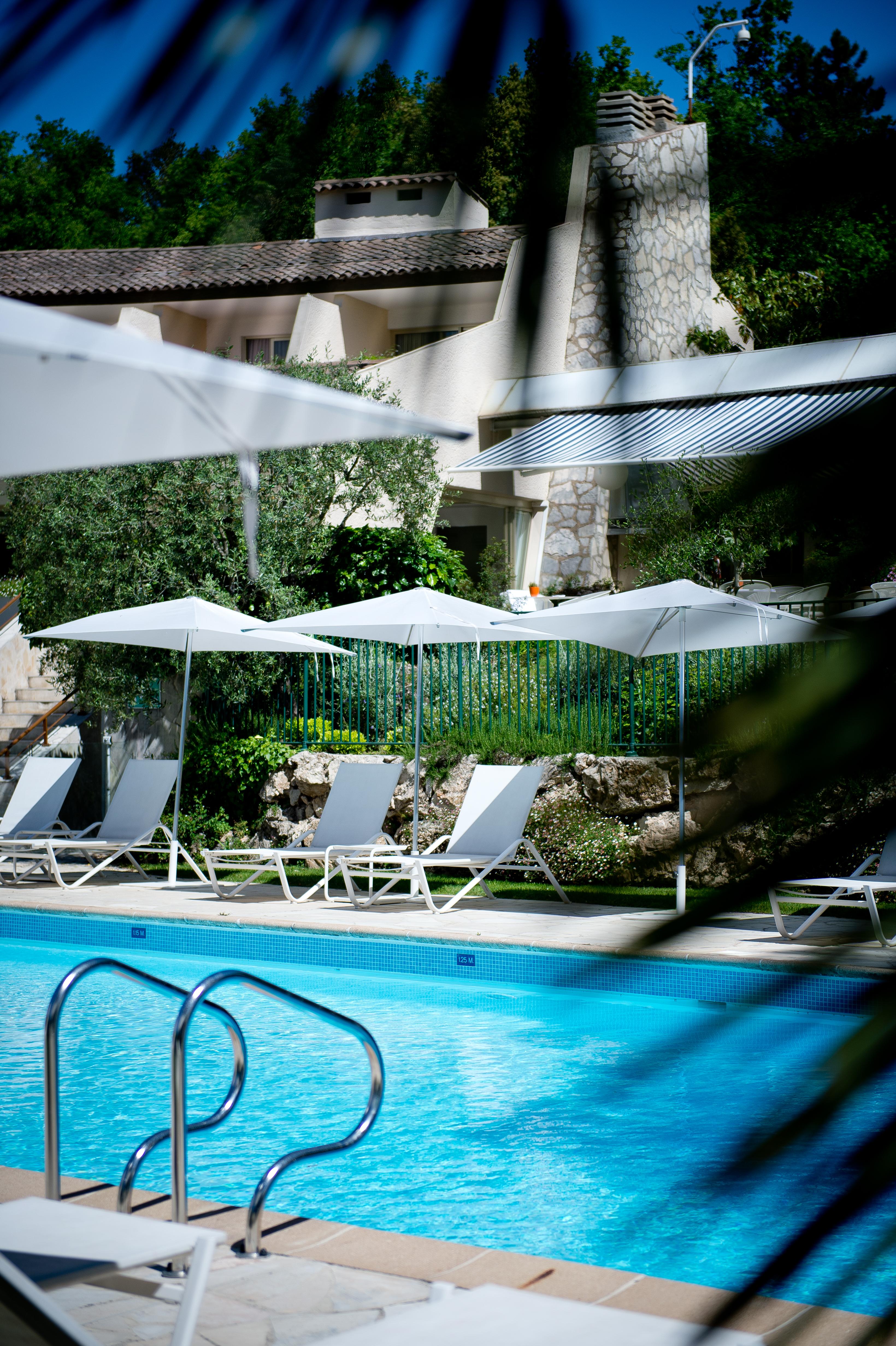 Hotel Restaurant La Vague De Saint Paul Saint-Paul-de-Vence Exterior foto