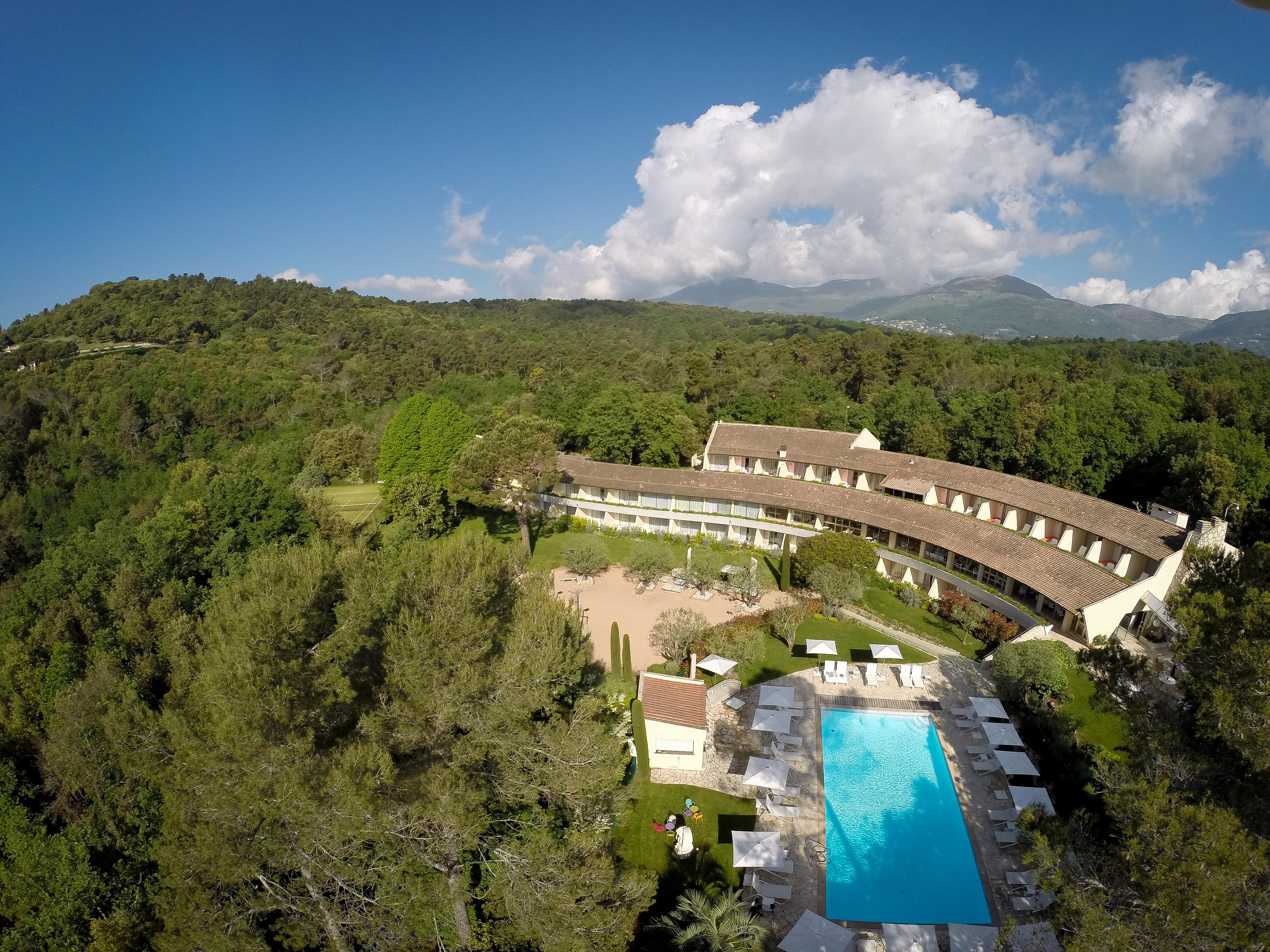 Hotel Restaurant La Vague De Saint Paul Saint-Paul-de-Vence Exterior foto